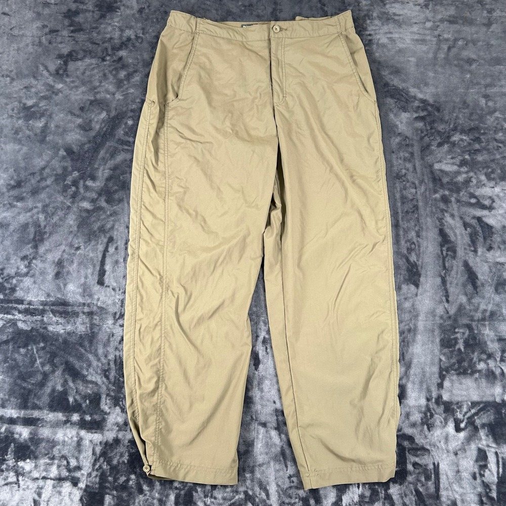 Royal‎ Robbins Hiking Pants Womens 12 Short Tan Khaki Nylon Stretch ROYC-537